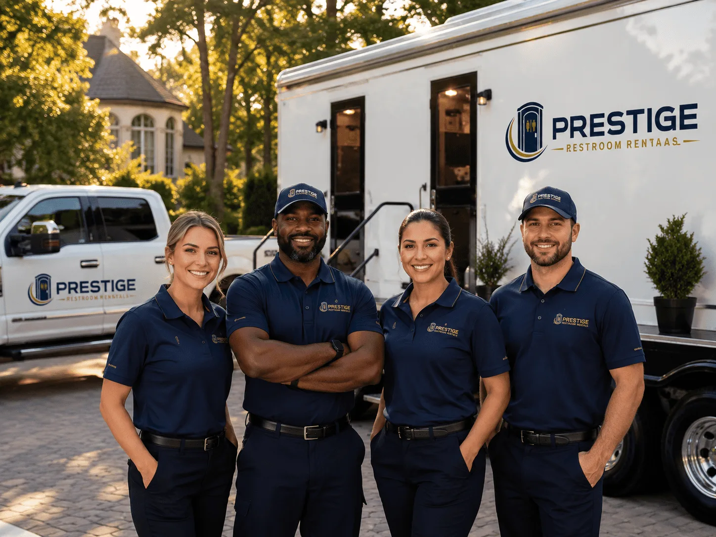 Trusted Luxury Portable Restrooms company in Mellette, SD
